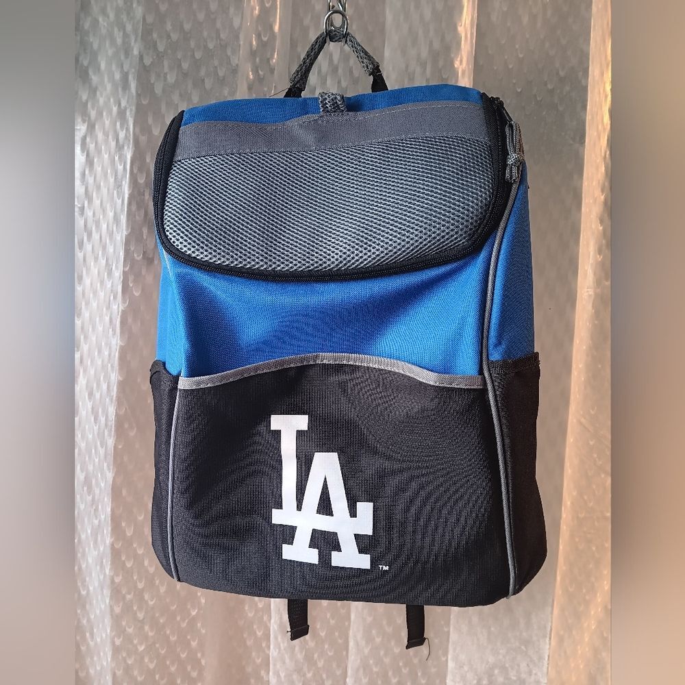 LA Dodgers Blue and Black Cooler Backpack Like New